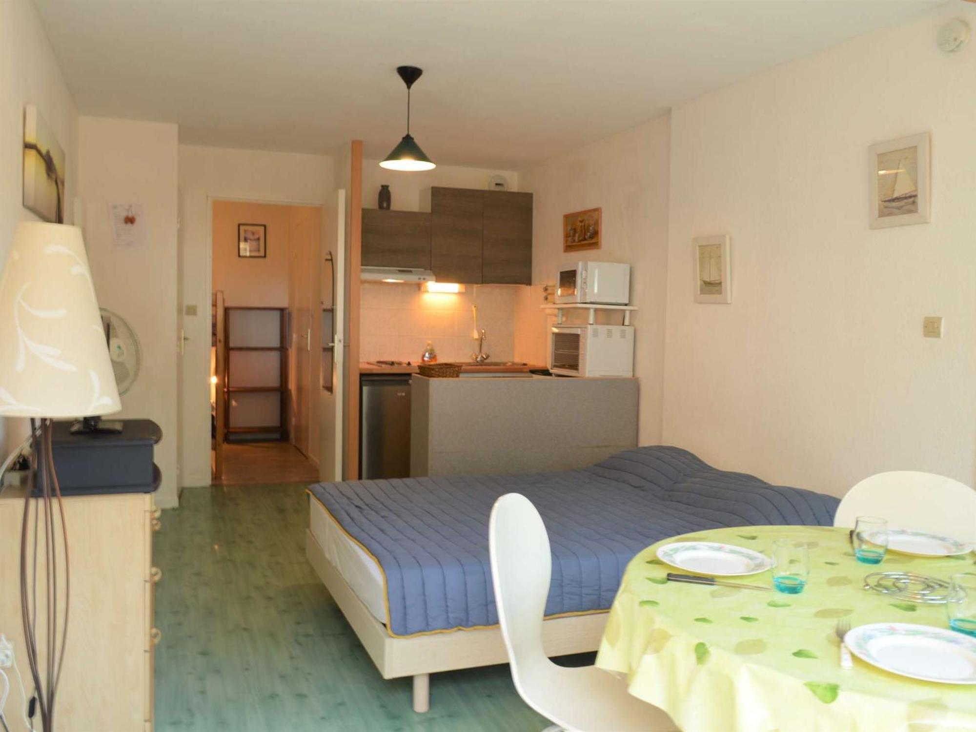 Studio/Cabine 4 Pers, Piscine, Proche Mer, Argeles-Sur-Mer - Fr-1-225-33 מראה חיצוני תמונה